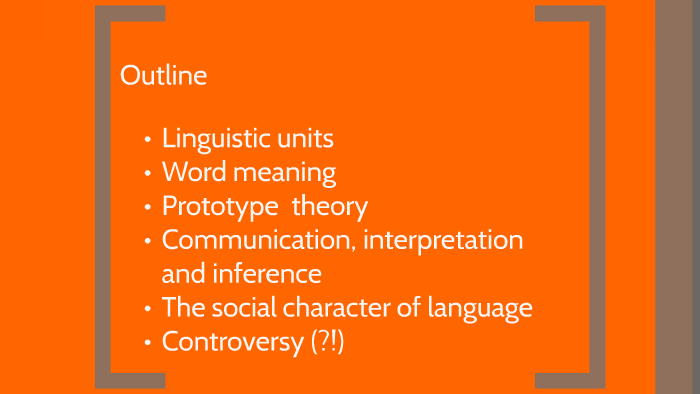 The hierarchy of linguistic units by Stella Karapa on Prezi