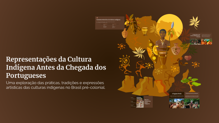 Representações da Cultura Indígena Antes da Chegada dos Portugueses by ...