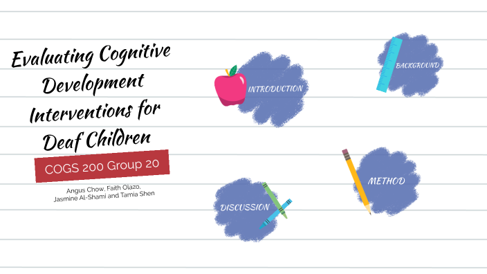 Improving language and cognitive development in deaf children by faith ...