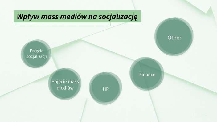 Wpływ mass mediów na socjalizacje człowieka by Bartosz Kotkowski on Prezi