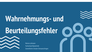 Wahrnehmungs- und Beurteilungsfehler by Mariline Weinmann on Prezi Design