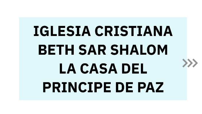 IGLESIA CRISTIANA BETH SAR SHALOM by Oscar Lima on Prezi