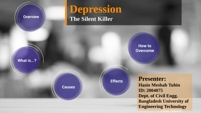 depression a silent killer essay