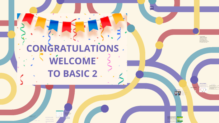 CONGRATULATIONS WELCOME TO BASIC 2 by Josué Meléndez on Prezi