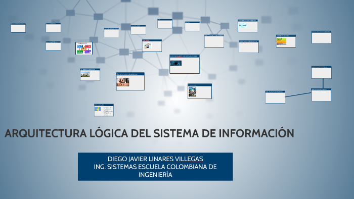 ARQUITECTURA LÓGICA DEL SISTEMA DE INFORMACIÓN by Diego Linares on Prezi