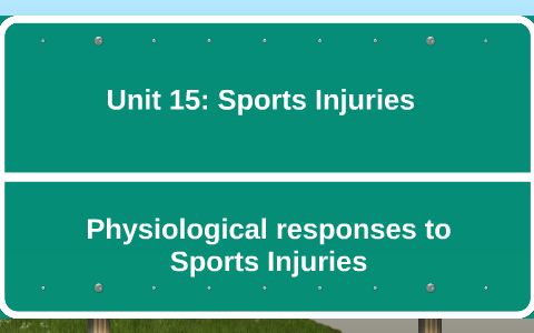 physiological responses common to most sports injuries