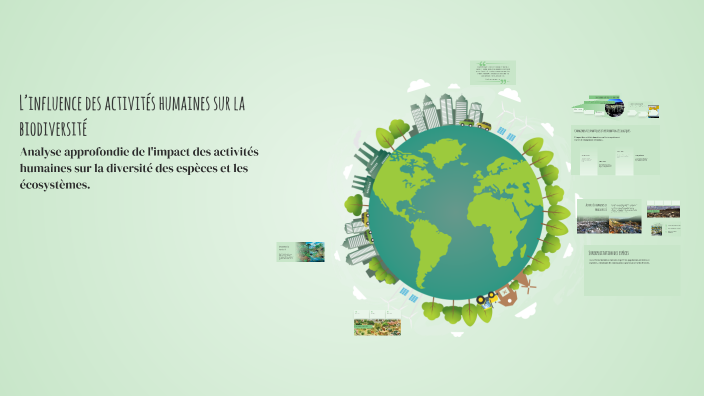 L’influence des activités humaines sur la biodiversité by malinoiman on ...