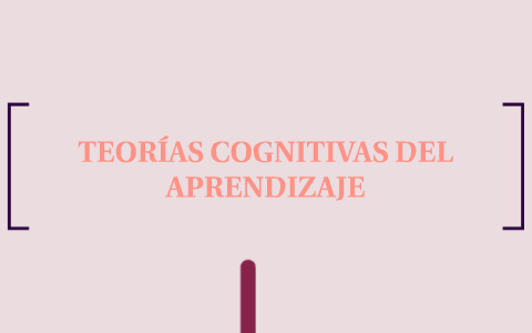 TEORÍAS COGNITIVAS DEL APRENDIZAJE by Bárbara Sanessi on Prezi