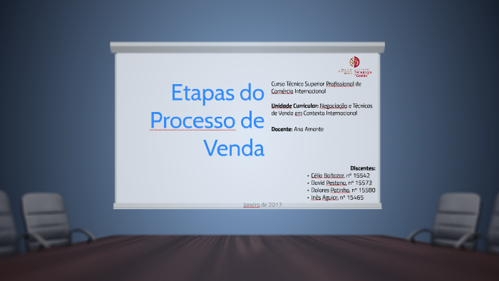 Etapas do Processo de Venda by Inês Aguiar on Prezi