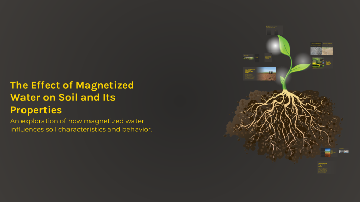 The Effect of Magnetized Water on Soil and Its Properties by Fedaa ...