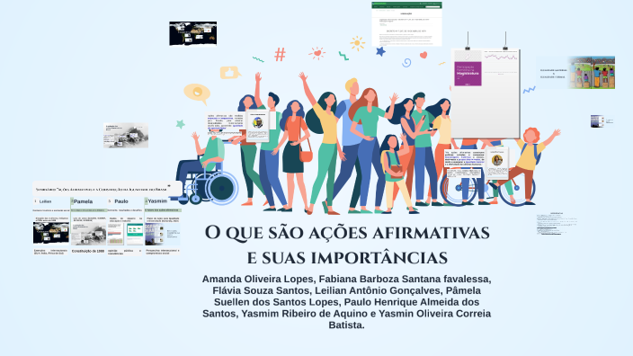 O que são ações afirmativas e suas importâncias by Paulo Henrique ...