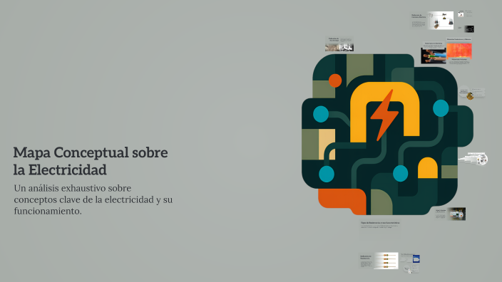 Mapa Conceptual sobre la Electricidad by Francisco Javier del Santo ...