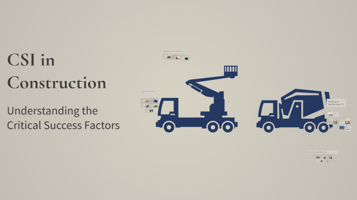 CSI in Construction by PFO AI AI on Prezi