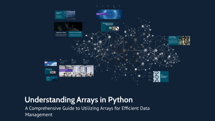 Understanding Arrays in Python by chinchu ginto on Prezi