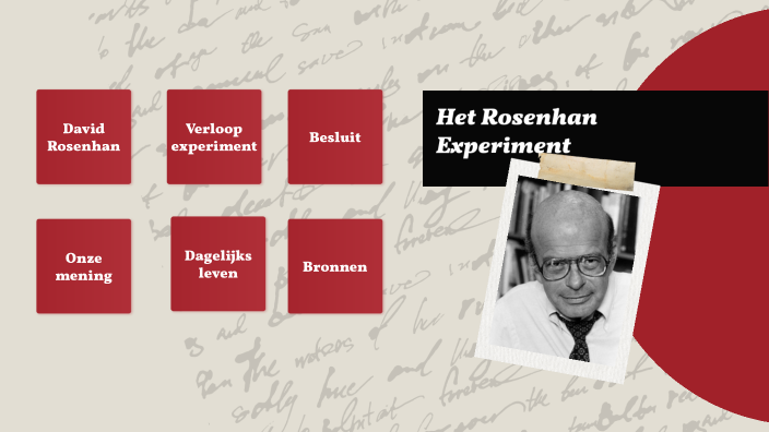 rosenhan experiment nederlands