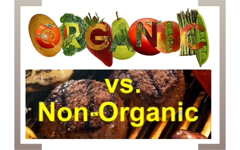 Organic Vs. Non-Organic by Cassandra Ridge