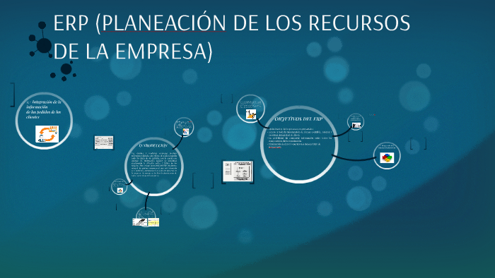 ERP (PLANEACIÓN DE LOS RECURSOS DE LA EMPRESA) by Eriik González on Prezi