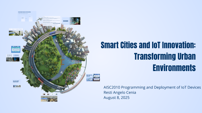 Transforming Urban Landscapes: The Role of IoT in Smart Cities by Resti ...