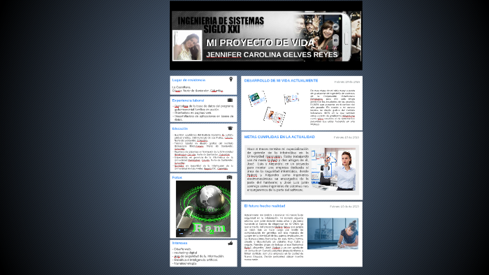 MI PROYECTO DE VIDA by Jennifer Carolina Gelves Reyes on Prezi