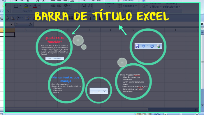 BARRA DE TÍTULO EXCEL by shannon carolina daza guevara on Prezi