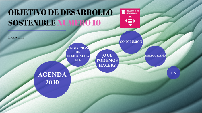 OBJETIVO DE DESARROLLO SOSTENIBLE NÚMERO 10: REDUCCIÓN DE DESIGUALDADES ...
