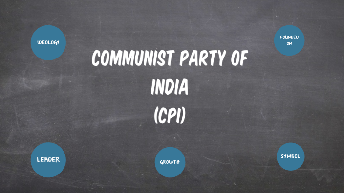 write an essay on communist party of india