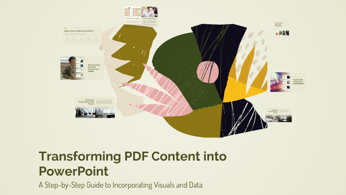 Transforming PDF Content into PowerPoint by Abdirizak Mohamed on Prezi