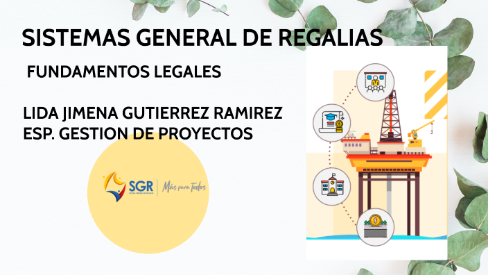 Sistema General De Regalías | Presupuesto del Sistema General de ...