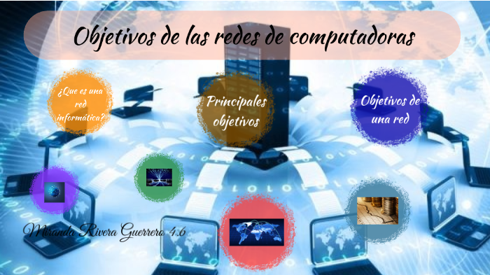 Objetivos de las redes de computadoras by Miranda Rivera on Prezi
