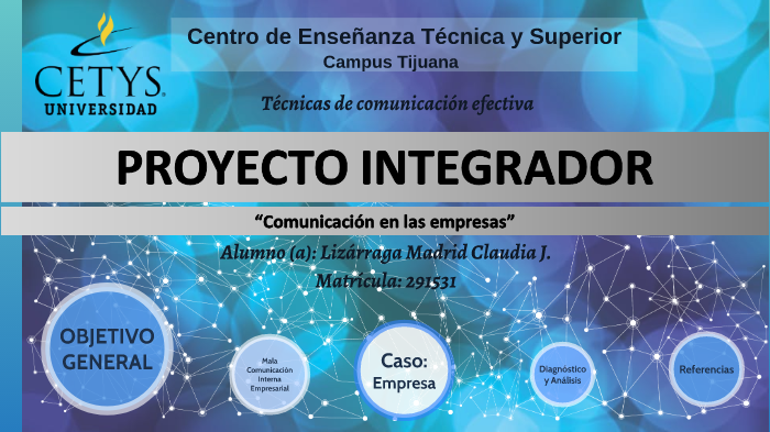 Proyecto Integrador Empresarial by Laura madrid on Prezi