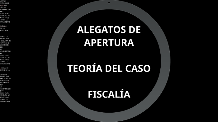 ALEGATOS DE APERTURA by FRANZ LEX on Prezi Next