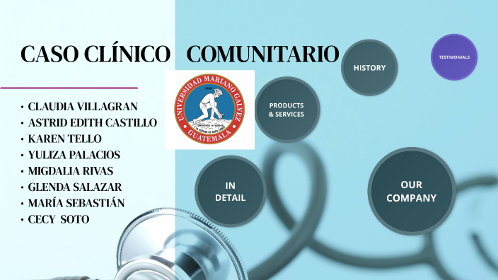 CASO CLINICO COMUNITARIO by Maria Sebastian on Prezi