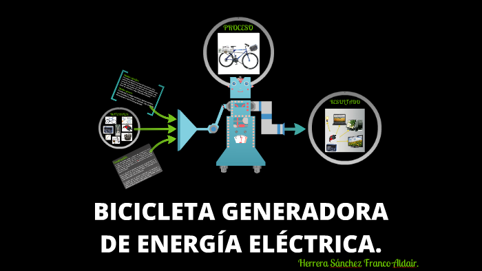 Proyecto Bicicleta generadora de energía electrica by Danger Aro