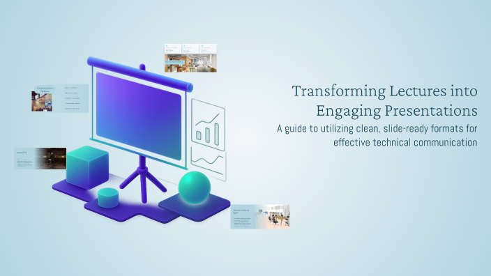 Transforming Lectures into Engaging Presentations by Amir sajjadian on ...