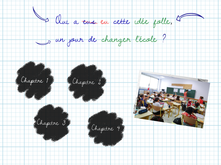 Qui a eu cette idée folle, d'un jour. inventer l'école by BENJAMIN