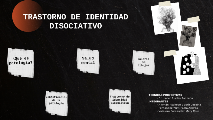 TRASTORNO DE IDENTIDAD DISOCIATIVO By Mary Vidaurre