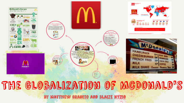 mcdonald's globalization essay