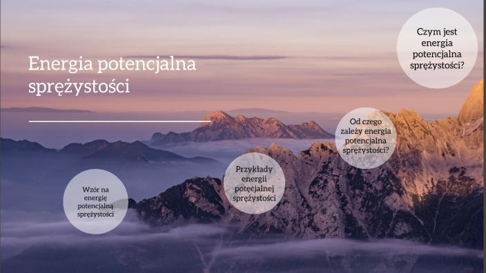 Energia Sprężystości Wzór prezi.com