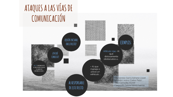Ataques A Las Vias De Comunicacion