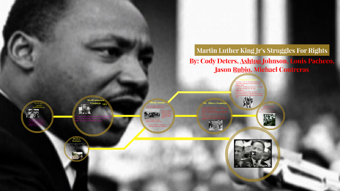 Martin Luther King Jr's Struggles For RIghts by Cody Deters