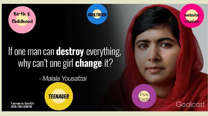 Malala Yousafzai By Tamara Smith