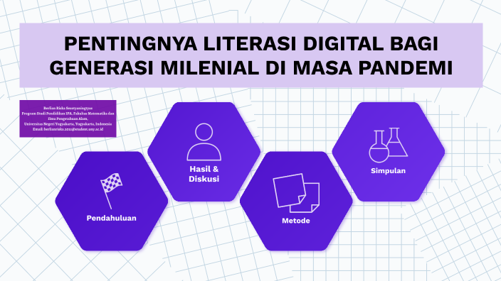 PENTINGNYA LITERASI DIGITAL BAGI GENERASI MILENIAL DI MASA PANDEMI By ...