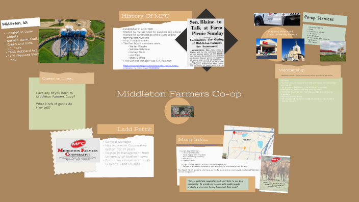 Middleton Farmers Co-op by Madison Weedon on Prezi