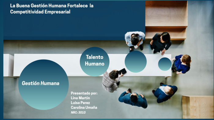 Gerencia del talento humano by lina martin on Prezi