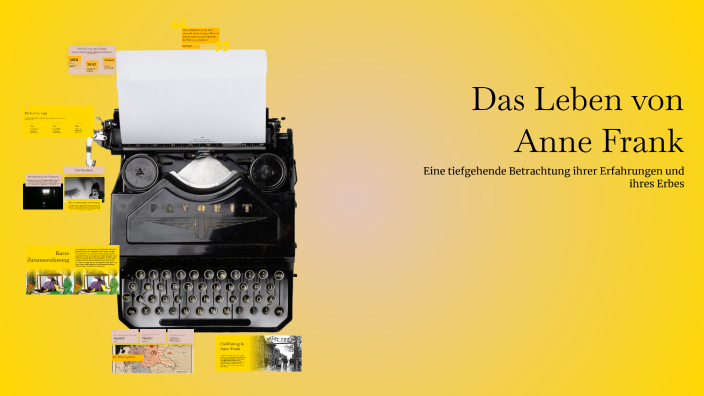 Das Leben von Anne Frank by Ziann Petijova on Prezi
