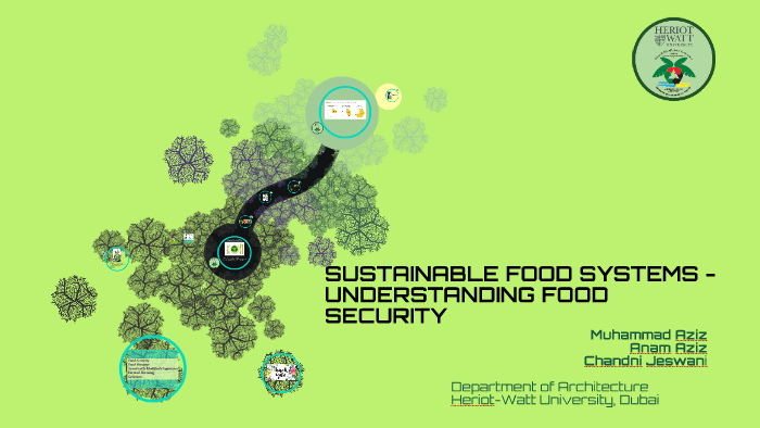 SUSTAINABLE FOOD SYSTEMS - UNDERSTANDING FOOD SECURITY by Chandni ...
