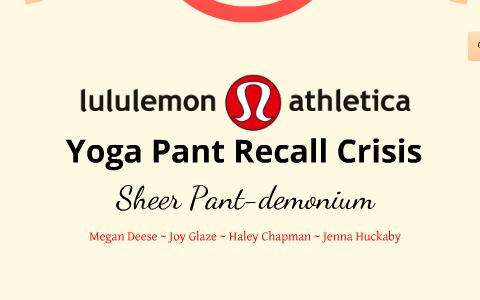 Lululemon Is Handling the Sheer Yoga Pants Scandal All Wrong