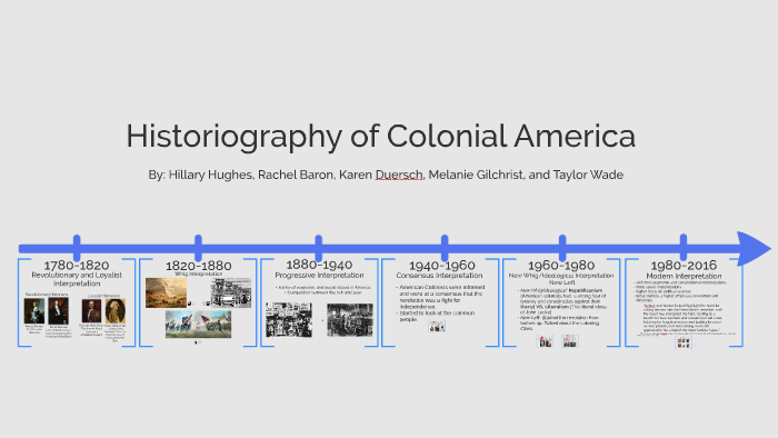 colonial historiography essay