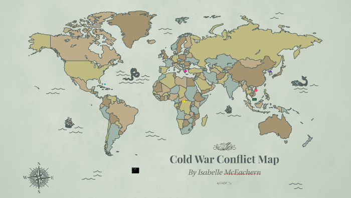 Cold War Conflict Map by Isabelle McEachern