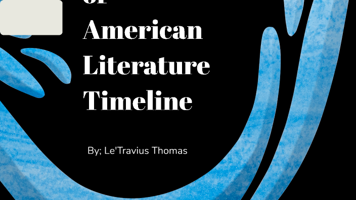 evolution of american literature essay